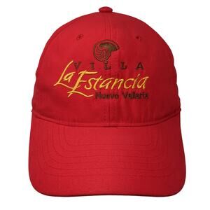 Villa La Estancia Nuevo Vallarta Slideback Baseball Cap Red One Size Explosion